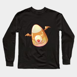 Cute Candy Corn Bat Long Sleeve T-Shirt